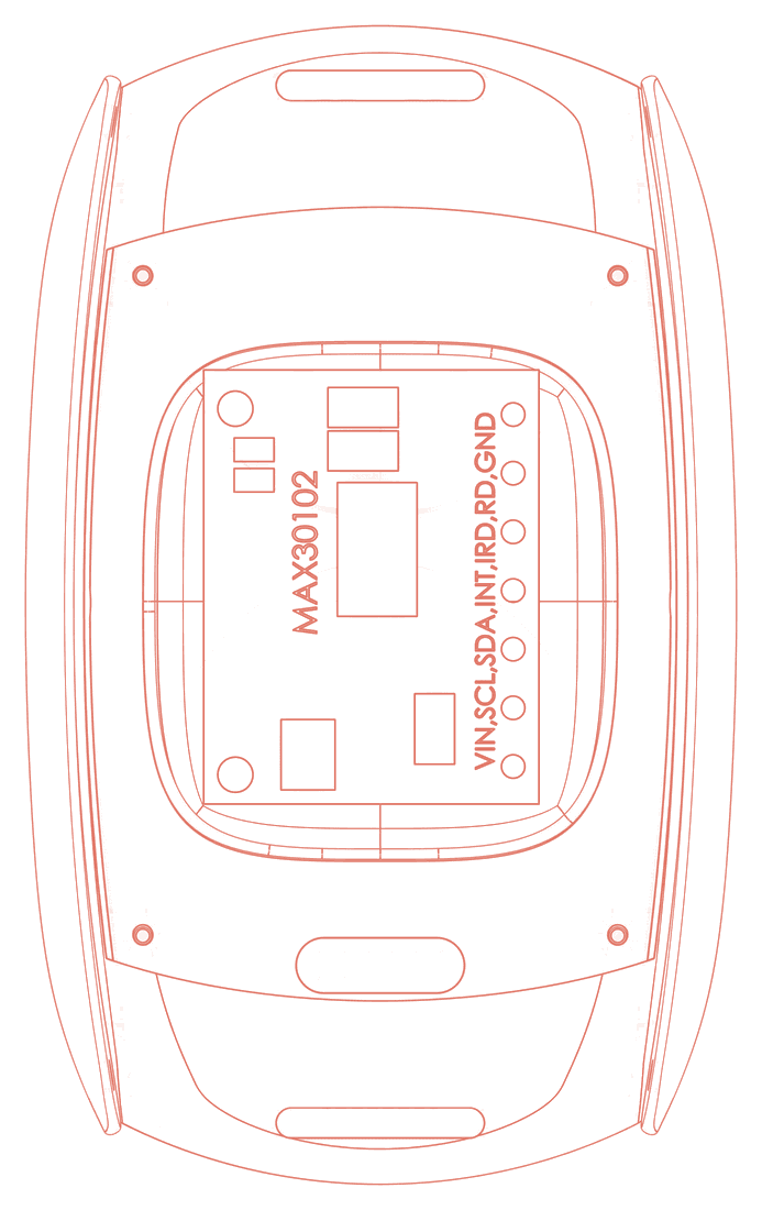 Sensor board with the optical module